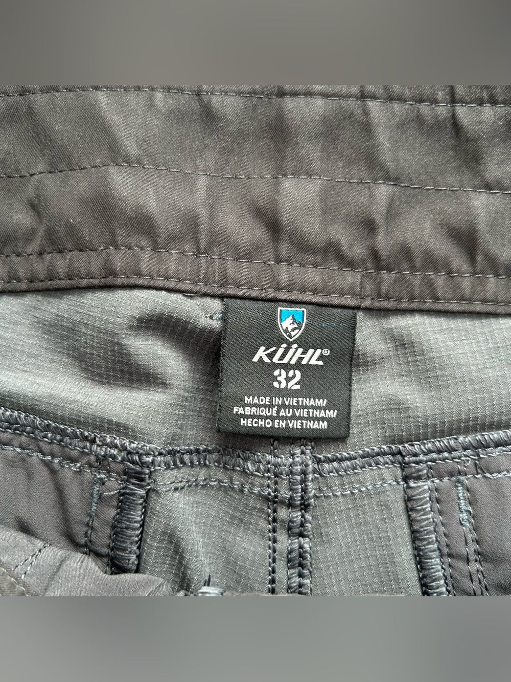 Kuhl Men's Silencr Kargo Gray Outdoor Shorts. Sz 32. UPF 50 - Picture 4 of 15
